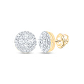 1/2CTW-DIA CN FASHION ROUND STUD EARRING